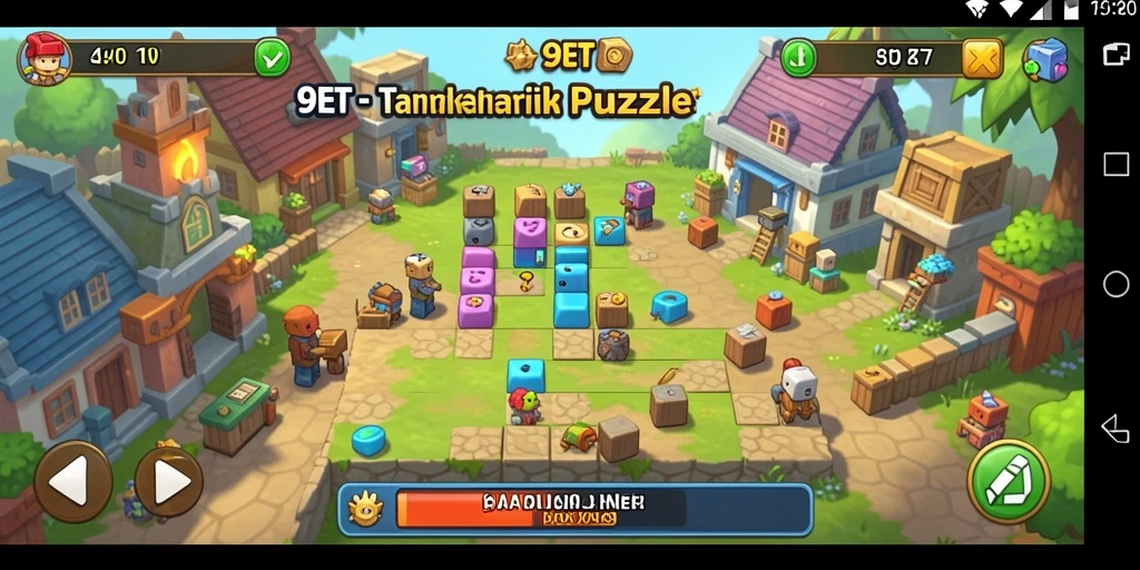 Tampilan gameplay menarik dan menantang dari 9ET.