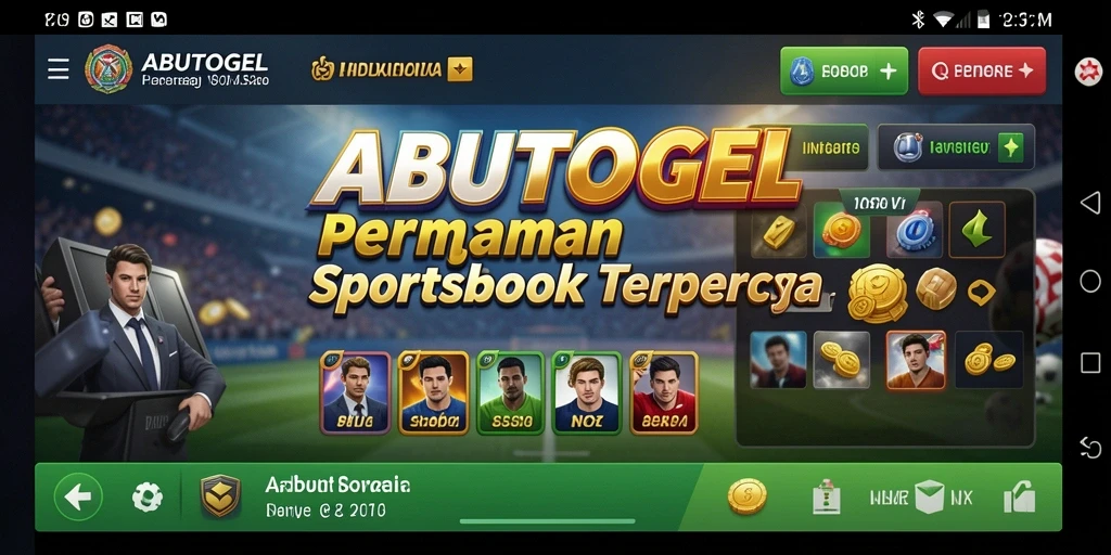 Gameplay seru dari aplikasi Sportsbook ABUTOGEL yang mendebarkan.