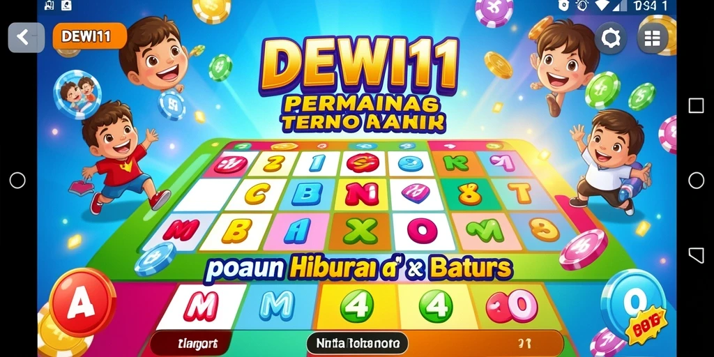 Tampilan gameplay DEWI11 dengan suasana Bingo yang meriah.