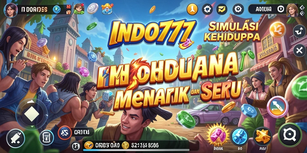 Gameplay menarik dalam simulasi kehidupan di INDO777.