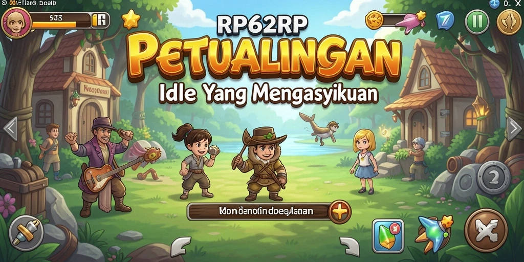 Tampilan gameplay RP62RP yang seru dan penuh warna.