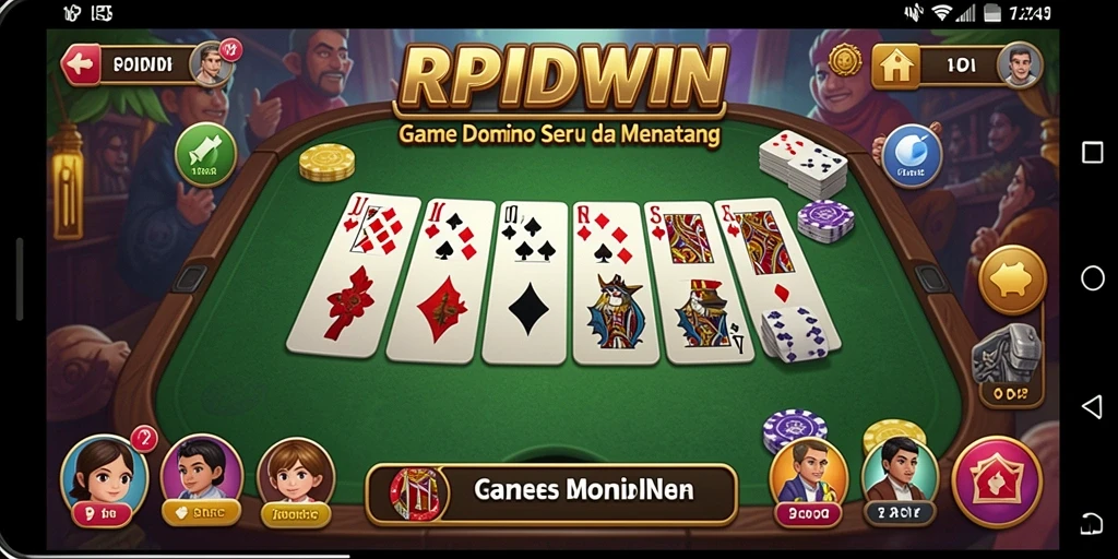 Screenshot menunjukkan gameplay RPIDWIN yang seru dan kompetitif.