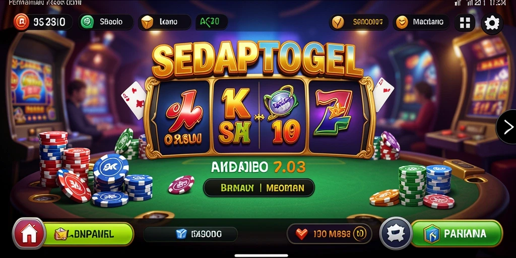 Tangkapan layar gameplay SEDAPTOGEL yang seru dan menantang.